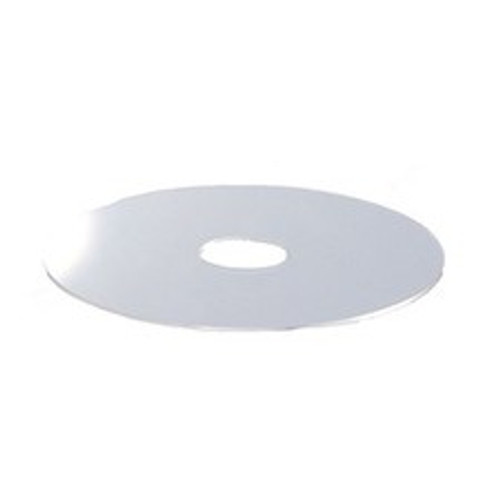 Wax Protector. Made of clear acrylic also available in white. Please make sure to write in the inner dimension you need after you choose your diameter size!
Available Diameters Include:
A. 2 7/8" B. 3 3/4", C. 5 1/4"", D. 5 7/8"
E. 6 1/4", F. 6 7/8", G. 7 1/4", H. 7 1/2"
I. 8 1/4", J. 9 1/4", K. 9 5/8", L. 10 1/4"
M. 11",  N. 12 1/4"
Over 10" Upon request ~ Please contact us at 1-800-523-7604. Wax protectors are not returnable