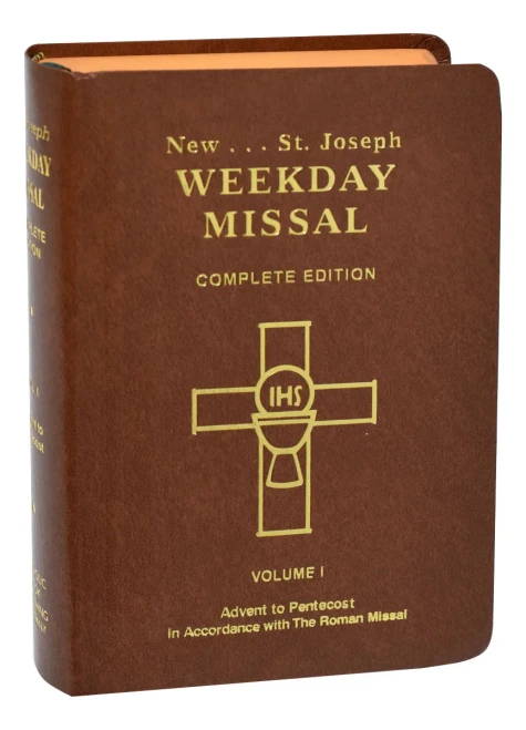 St. Joseph Edition Weekday Missal - Volume I and Volume ll 