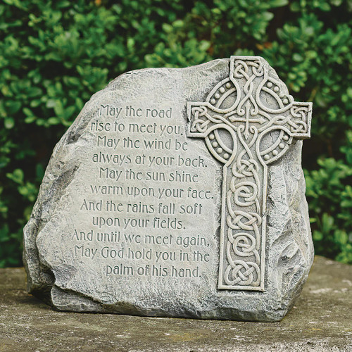 Celtic Cross Garden Stone