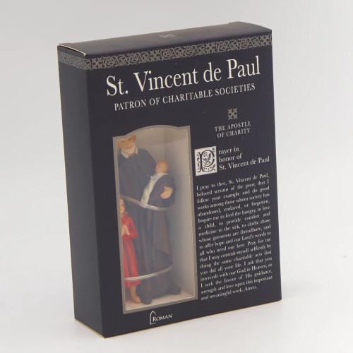 St. Vincent De Paul, Patron Saints & Protectors - 4"