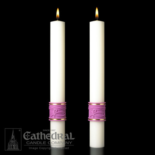  Jubilation Side Altar Candles - Set of 2
