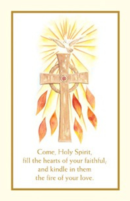 Confirmation Holy Card from the Spiritual Collection