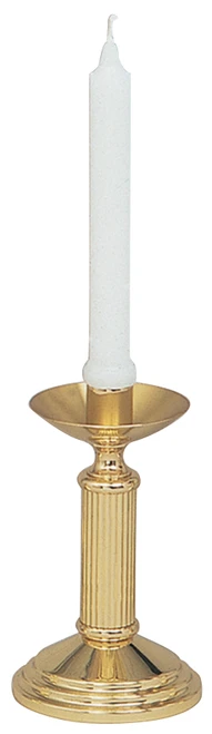 Solid Brass Altar Candlestick 