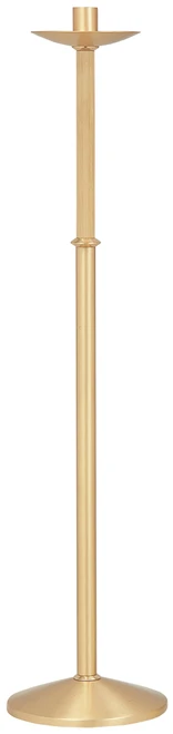 Processional Torch with Removable Top – Brass or Bronze – 44" 