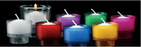 EZ Lites - 4-Hour Candles in Assorted Colors