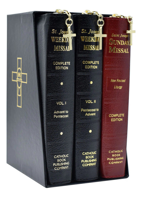 St. Joseph Edition Missal Gift Set - Daily and Sunday Missal 