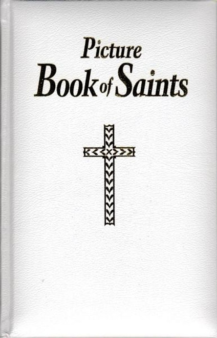 Picture Book of Saints by popular author Rev. Lawrence G. Lovasik, SVD contains the lives of over 100 popular saints. Written in a simple, informal style that will delight parents, teachers, and children, the life of each saint is beautifully illustrated in full color. Picture Book of Saints comes in a colorfully illustrated cloth binding. An appropriate prayer and a short biography of each saint. Over 100 illustrated pages ~ Bonded Leather Cover, Burgundy or White ~ 128 pages

 