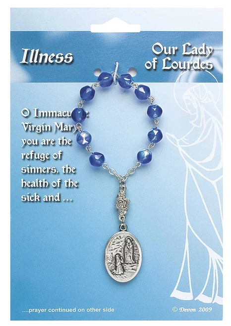 Our Lady of Lourdes One Decade Rosary – Patron Saint of Illnesses 