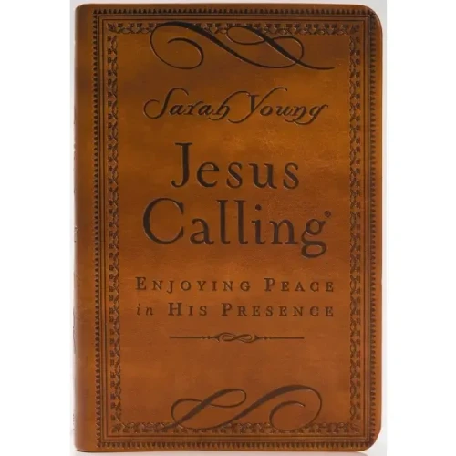 Jesus Calling - Enjoying Peace in His Presence - Deluxe Imitation Leather Edition