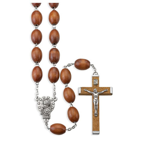 Wooden Family Rosary - 30"