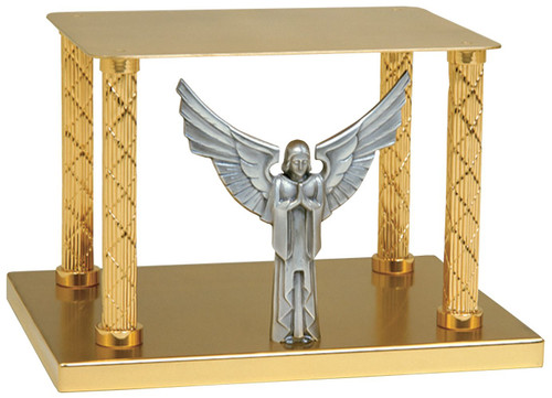 24K Gold-Plated Thabor with Adoring Angel