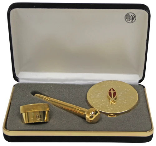 24K Gold-Plated Pastoral & Deacon Mass Set 