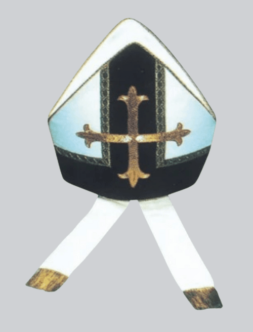 Mitre with Maltese Cross - M306