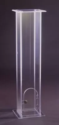 Acrylic Collection Box with Lock - 36" 