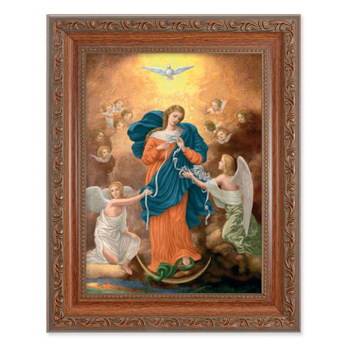 Our Lady Undoer of Knots Framed Print 