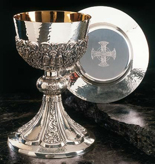 The Byzantine Chalice with Dish Paten