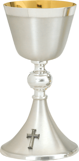 Brite Star Chalice and Paten - Satin Finish 