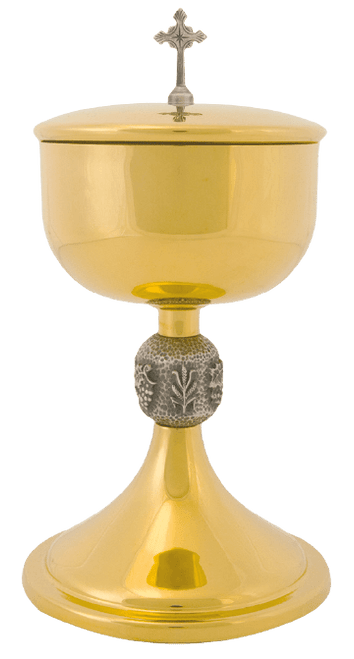 24K Gold-Plated Two-Tone Ciborium 