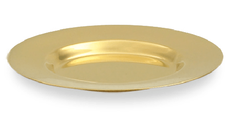24K Gold Plated Deep Well Paten - High Polish Finish 