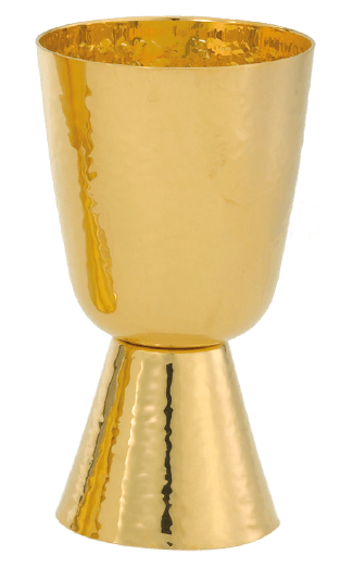 Communion Cup - Hammered Finish 