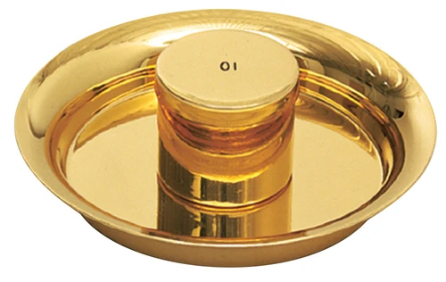 Ceremonial Oil Stock – 24K Gold Plate or Stainless Steel Finish 