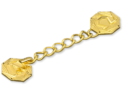 24K Gold Plated Cope Clasp