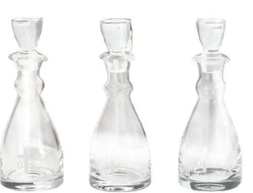 3-Piece Glass Chrismal Set - 10 Ounces 