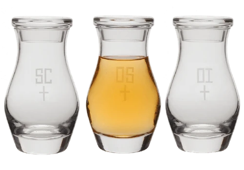 3-Piece Glass Chrismal Set - 12 Ounces 