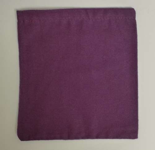 4" X 5" Large Velour Paten Bag has a draw string closure.