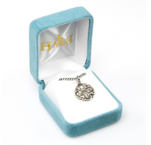 Deluxe velour gift box.