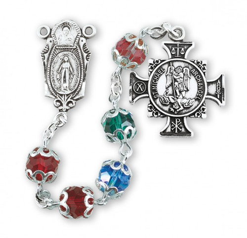 St. Michael the Archangel Multi-Color Chaplet 