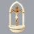 Florentine Crucifix Holy Water Font