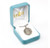 Sterling Silver Round Saint Christopher Medal - 24" Chain