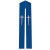 Swiss Schiffli Embroidered Priest Overlay Stole with Cross