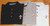 black, grey, and white deacon polo shirts