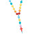 Blessed By God Silicone Rosary Necklace Teether