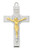 Sterling Silver and Gold-over Sterling Silver Two-Toned St. Benedict Crucifix 