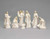 Image of the figures included in the 7-Piece Paper-Cut Nativity set from St. Jude Shop.