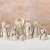 7-Piece Elegant Ivory Nativity Set with Scrollwork Detail 