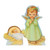 Shushing Angel with Infant Jesus Paper Christmas Decoration