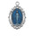1" Sterling Silver Blue Epoxy Miraculous Medal. Medal comes on an 18" rhodium  chain.  A deluxe gift box is included. Made in the USA

 

 