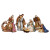 6pc Nativity Set with King on Camel - 8.5"
