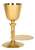 Chalice,  A-415G, 24kt gold plate, 11 ounce. Hammered texture
Ciborium - B-416G, 24kt gold plate, Hammered texture. Height 8 3/4". Host 175 based on 1 3/8" host