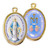 Oval Enameled Miraculous Medal 