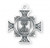 St. Michael Sterling Silver Maltese Cross