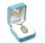 Sterling Silver Large Oval St. Peregrine Medal - 24" Chain