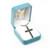 Sterling Silver or Gold-over Sterling Silver High-Polish Plain Cross Pendant - 24" Chain