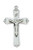 Sterling Silver or Gold over Sterling Silver Crucifix with Chain