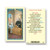 Saint Emily Laminated Holy Card