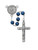 St Michael Blue Bead Rosary